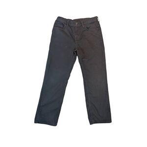 Wrangler boys black pants size 12 husky *